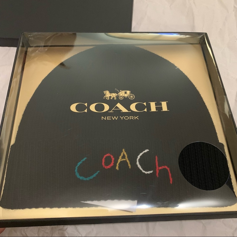 Coach beanie